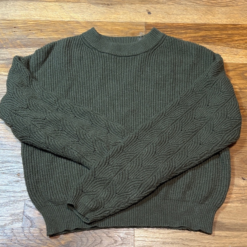 POOF APPAREL cropped sweater